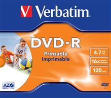 Verbatim DVD-R 4.7GB nyomtatható lemez