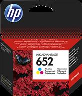 HP 652 (F6V24AE) színes tintapatron másolat