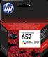 HP 652 (F6V24AE) színes tintapatron másolat
