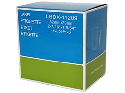 Molabel LBDK-11209 etikett